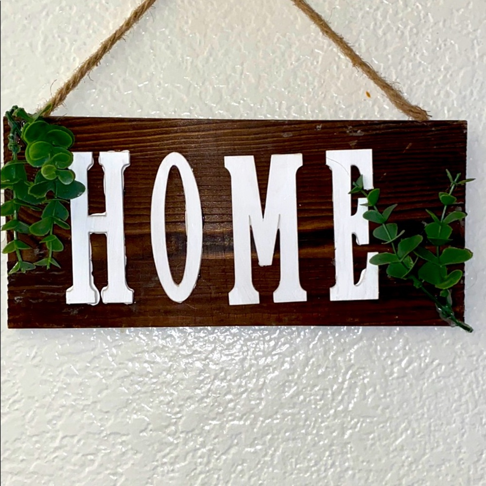 Farmhouse Rustic Home Sign - Picture 2 of 2